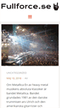 Mobile Screenshot of fullforce.se