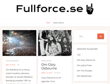 Tablet Screenshot of fullforce.se